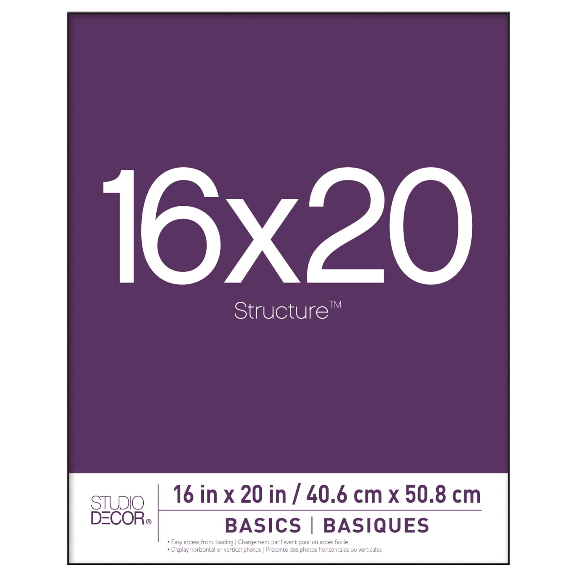 Basics Black Frame by Studio Décor
